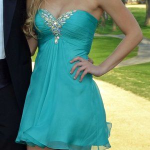 La Femme mini cocktail dress - Aqual